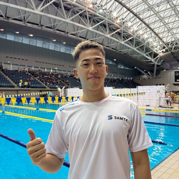 星　泰雅 選手（デフ水泳）