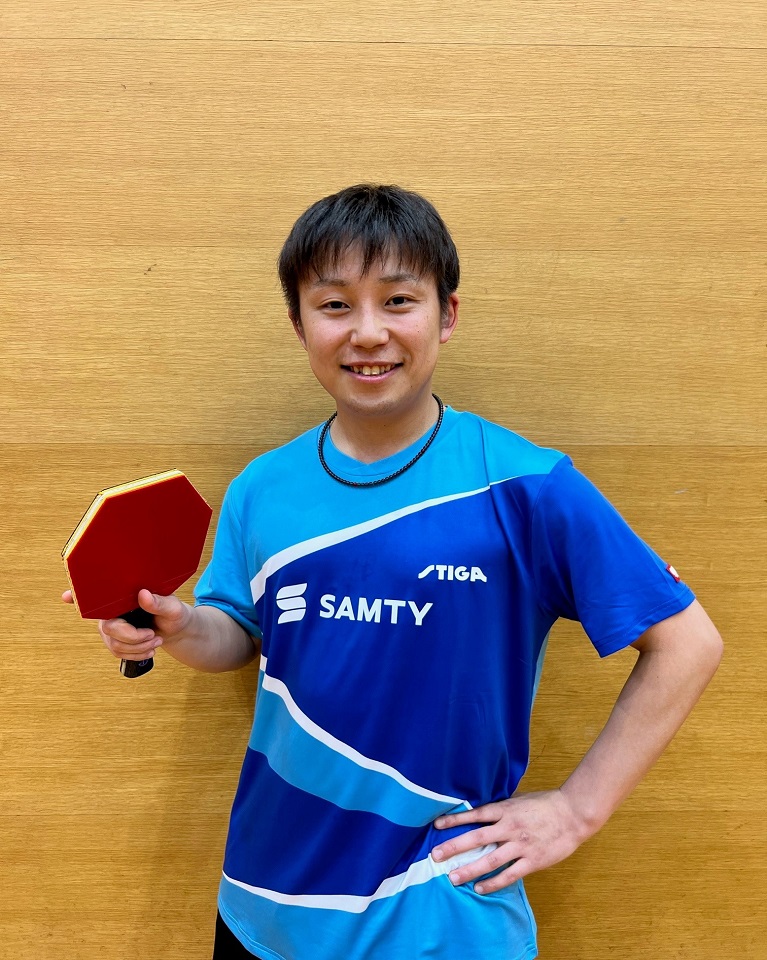 亀澤　史憲 選手（デフ卓球）